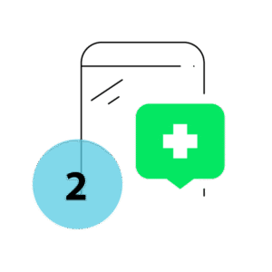 PawDoc Urgent Care Step 2 icon for Veterinary Care walk in no appointment